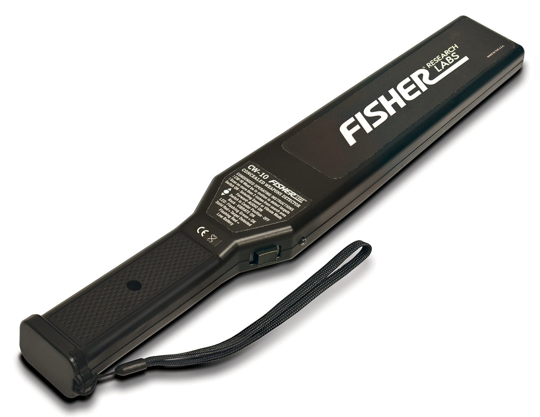 Fisher Hand-Held Security Metal Detector CW-10