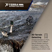 Load image into Gallery viewer, MINELAB X-Terra Elite Expedition Bundle with Carry Bag
