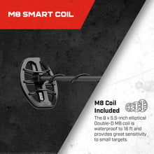 Load image into Gallery viewer, MINELAB Manticore Metal Detector with the Standard 11&quot; DD Search Coil and get FREE the 8&quot; and 15&quot; Search Coils
