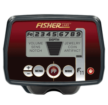 Load image into Gallery viewer, Fisher F11 Metal Detector with 7&quot; Search Coil
