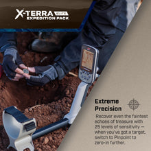 Load image into Gallery viewer, MINELAB X-TERRA ELITE EXPEDITION Metal Detector with Finds Pouch
