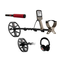 Load image into Gallery viewer, MINELAB X-Terra Elite Expedition Metal Detector with FREE Pro-Find 40 Pinpointer
