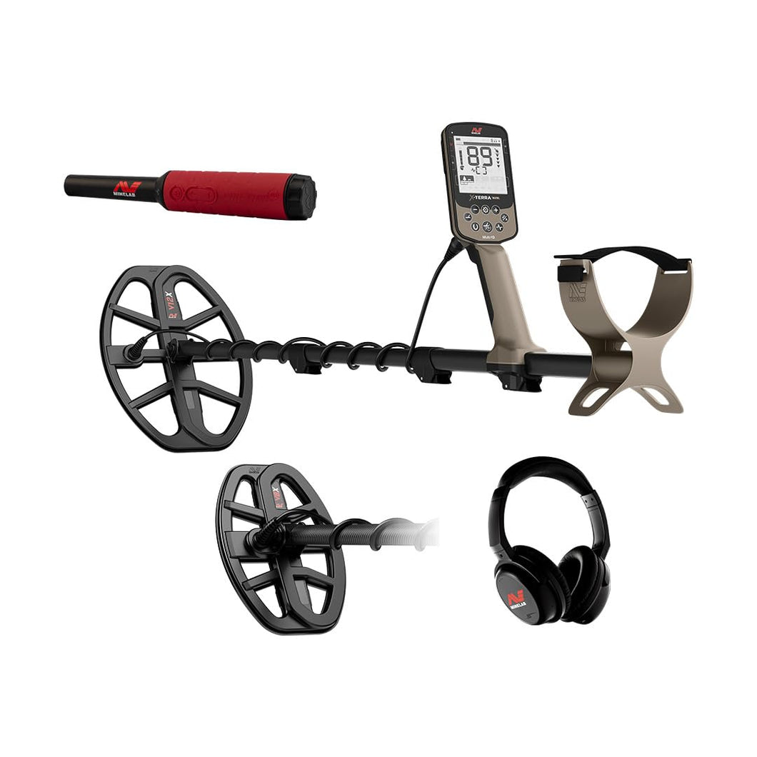 MINELAB X-Terra Elite Expedition Metal Detector with FREE Pro-Find 40 Pinpointer