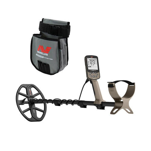 MINELAB X-Terra Elite Metal Detector with Finds Pouch