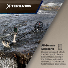 Load image into Gallery viewer, MINELAB X-Terra Elite Metal Detector with PRO-FIND 35 Pinpointer
