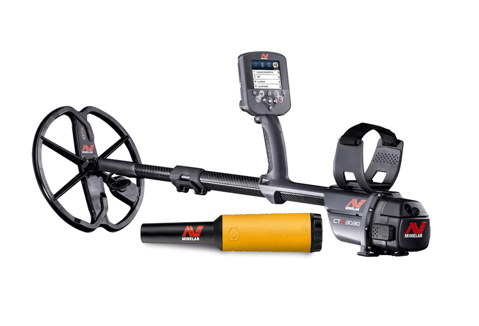 Minelab CTX 3030 Waterproof Metal Detector with Pro-Find 15 Pinpointer