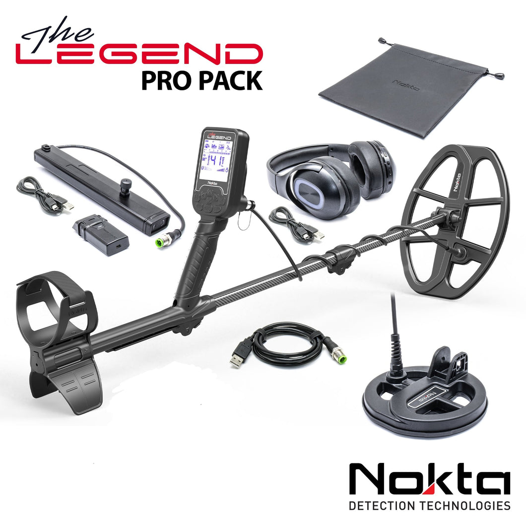 Nokta Legend Metal Detector PRO Package with 6