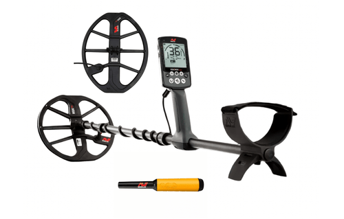 Minelab Equinox 800 Metal Detector with 11