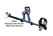 Load image into Gallery viewer, Minelab GPZ 7000 Gold Metal Detector with FREE Minelab Gold Monster 1000 Metal Detector
