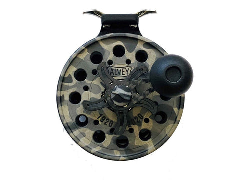 ALVEY FLY SERIES REEL CARBON FIBRE VENTED BACK & SPOOL NR DRAG CAMO