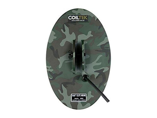 Coiltek 14” x 9” Mono Elite Camo Search Coil for Minelab SD, GP and GPX