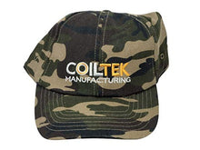 Load image into Gallery viewer, Coiltek Camo Baseball Cap with Logo
