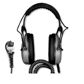 DetectorPro Gray Ghost Wireless Headphones for Garrett Metal Detectors