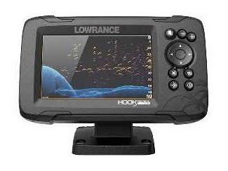 LOWRANCE HOOK REVEAL 5 CHARTPLOTTER/FISHFINDER W/SPLITSHOT TRANSOM MOUNT TRANSDUCER & US INLAND CHARTS