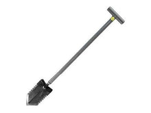 Load image into Gallery viewer, Lesche 31&quot; T-Handle Sampson Shovel Double Serrated Blade
