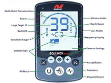 Load image into Gallery viewer, Minelab Equinox 800 Metal Detector with 11&quot; Search Coil &amp; 6&quot; DD Smart Coil and Skid Plate
