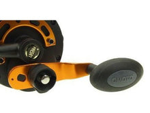 Load image into Gallery viewer, OMOTO DELUXE GTR 2-SPEED GRAPHITE REEL LEVEL WIND OCEAN TROLLING FISHING T30L-II
