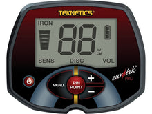 Load image into Gallery viewer, Teknetics Eurotek PRO Metal Detector with 11&quot; DD Search Coil
