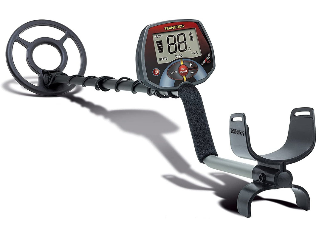 Teknetics Eurotek PRO Metal Detector with 8